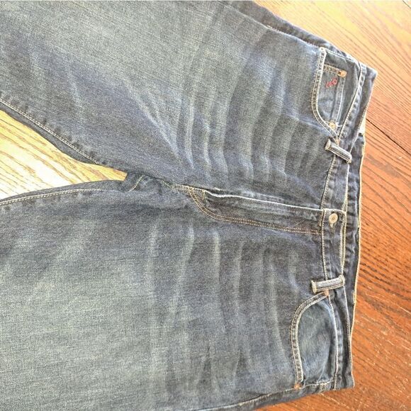 42Tx36 Polo Ralph Lauren The Hampton Straight Denim Blue Jeans Cotton w Pockets - Picture 6 of 9